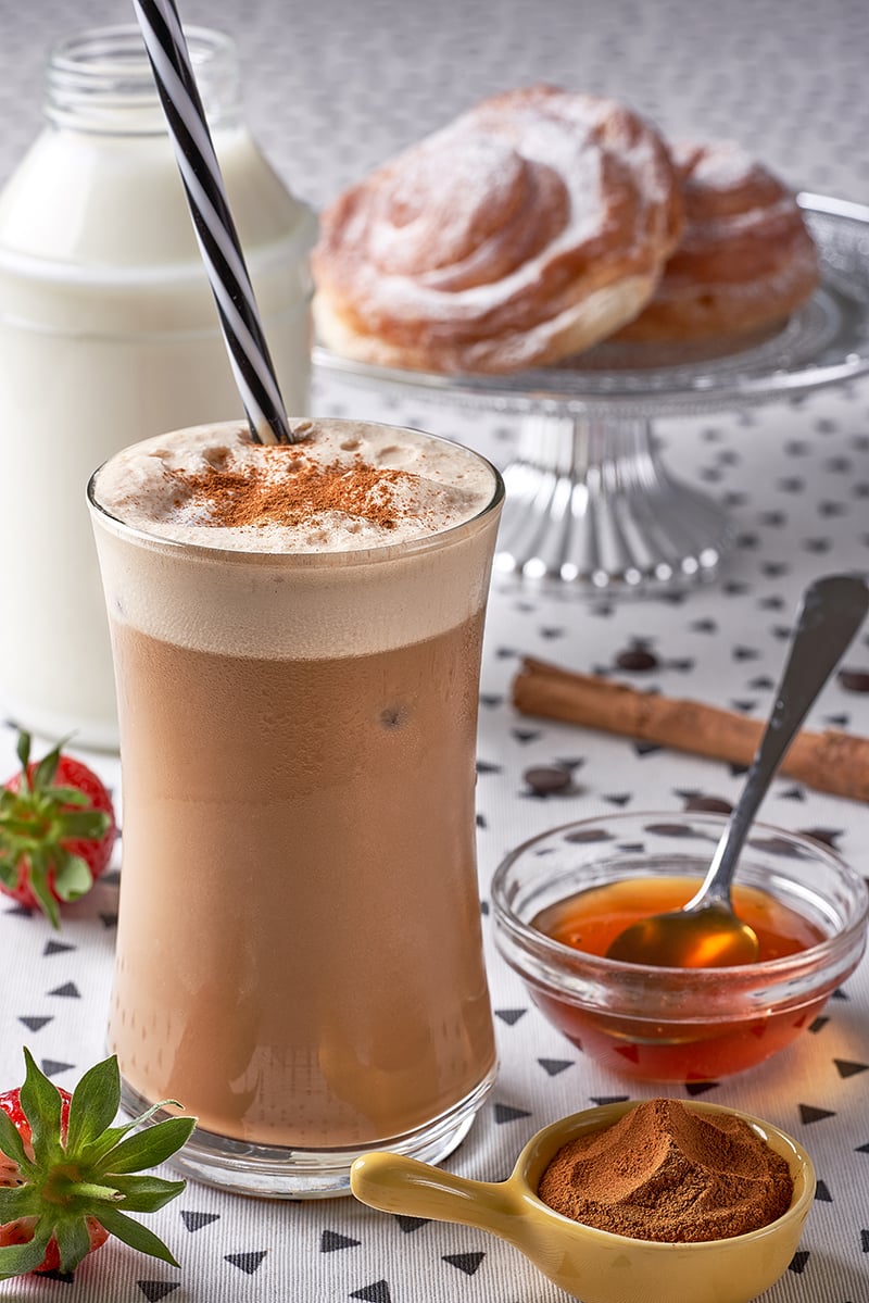 Batido de chocolate y nata, Create Recipes