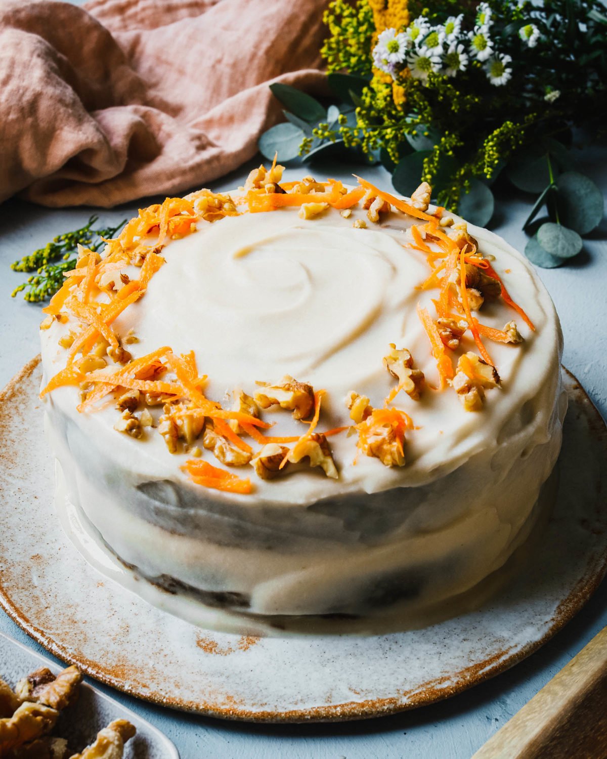 Carrot cake vegana | Create Recipes | Recetas para elaborar con tu Chefbot