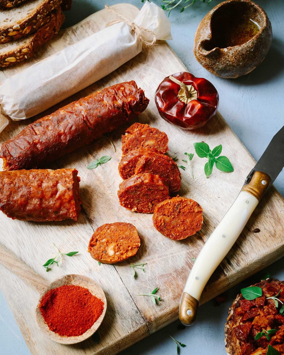 Chorizo vegano | Create Recipes | Recetas para elaborar con tu Chefbot