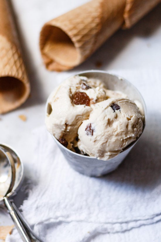 Helado de ron y pasas Create Recipes Recetas para elaborar con tu