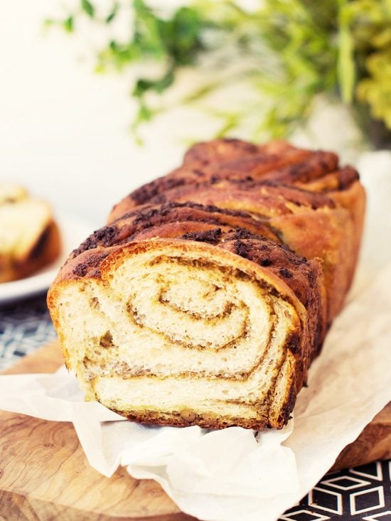 Zopfbrot mit Pesto
