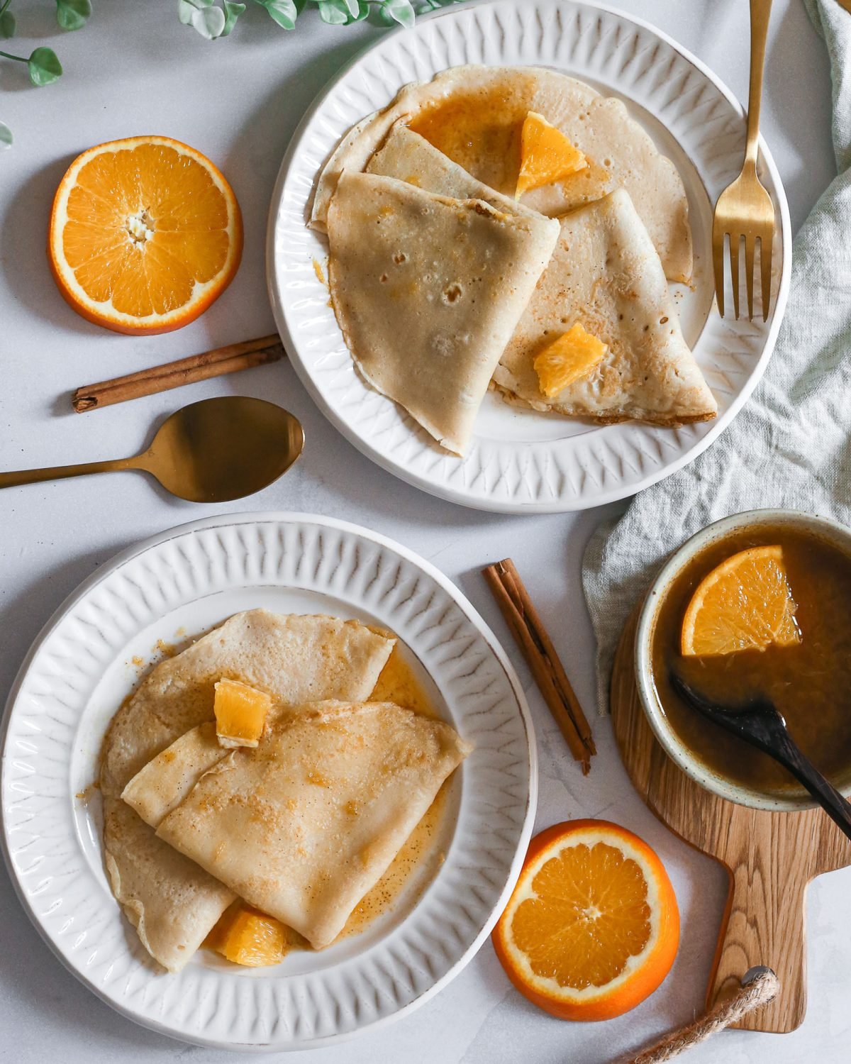 Crepes veganos con licor de naranja | Create Recipes | Recetas para  elaborar con tu Chefbot