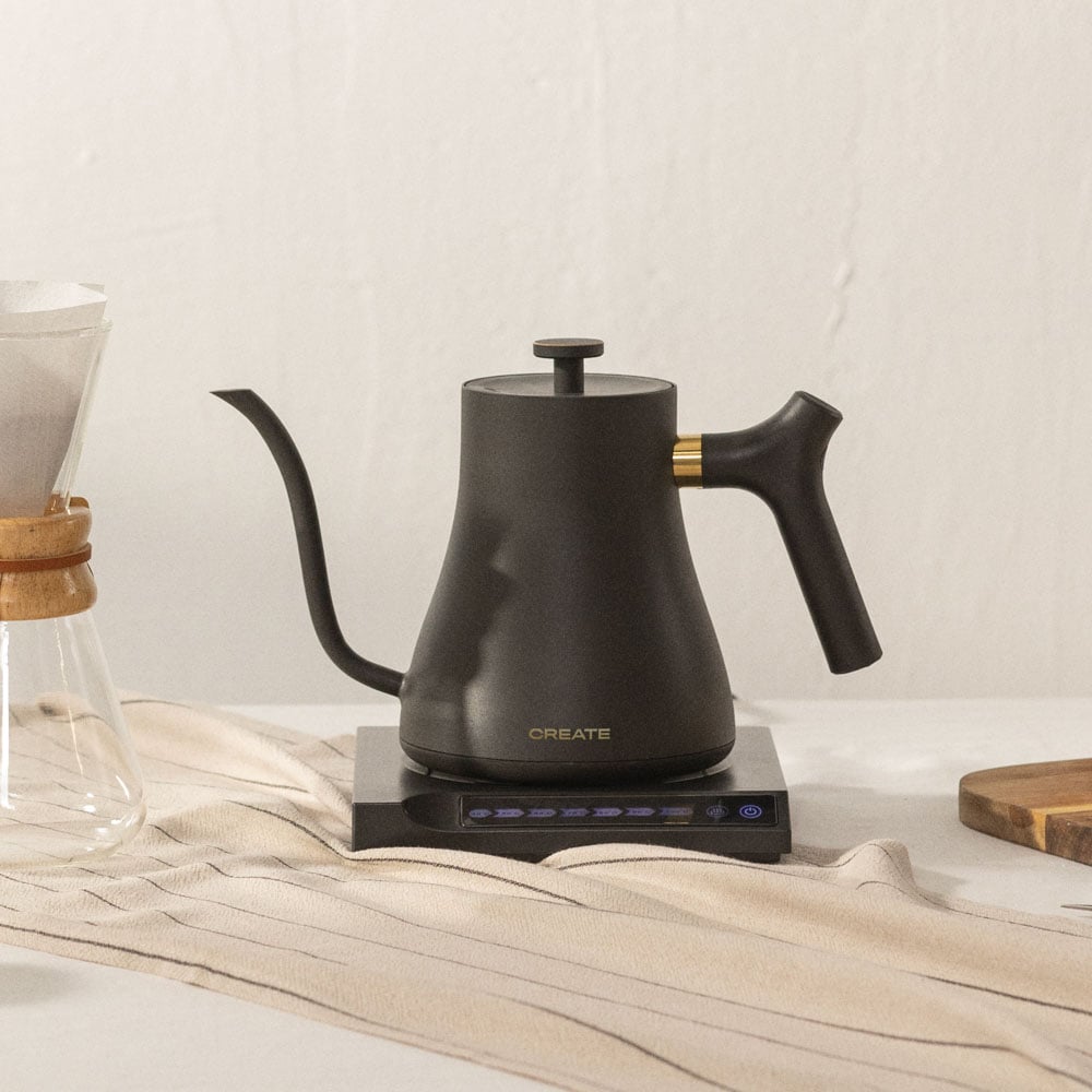 HATTORI SWAN - Hervidor De Agua Eléctrico 0,5L Negro