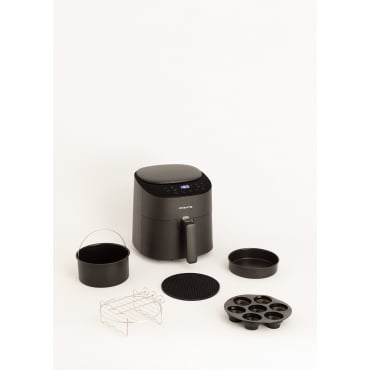 Pack AIR FRYER PRO COMPACT 3.5 L + Accessoires Noir