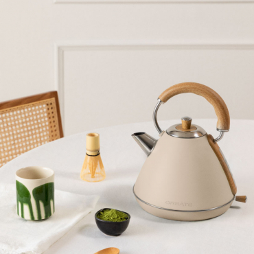 KETTLE RETRO - Bouilloire Électrique Sable