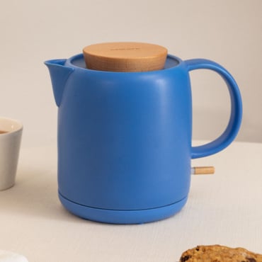 KETTLE CERAMIC - Bouilloire Électrique En Céramique 1 L Bleu Cobalt