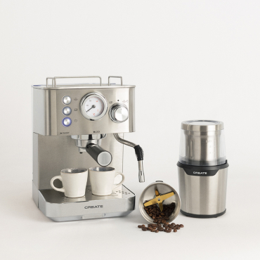 Pack THERA CLASSIC Machine À Expresso + MILL PRO Moulin À Café Et À Légumes Exclusive