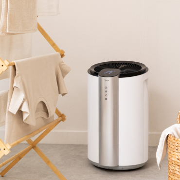 DRYPLUS XL-SPIRAL - Déshumidificateur 20 L/jour 90m² Blanc
