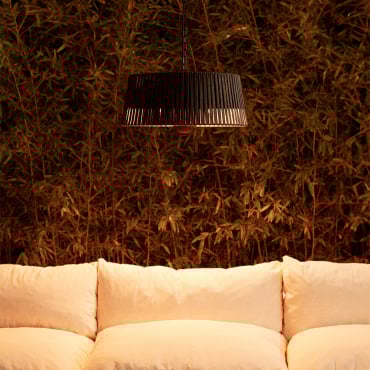 HANGING HEATER - Lampe Et Chauffage Halogène Infrarouge 1800W Exclusive. Basse Consommation