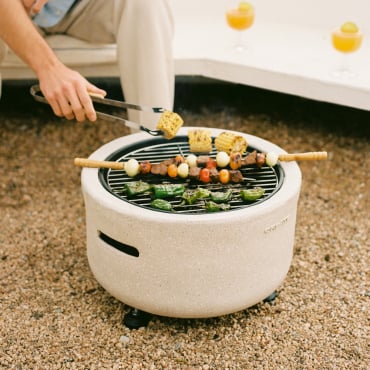 FIRE BOWL GRILL - Brasero D'extérieur Avec Grill Exclusive