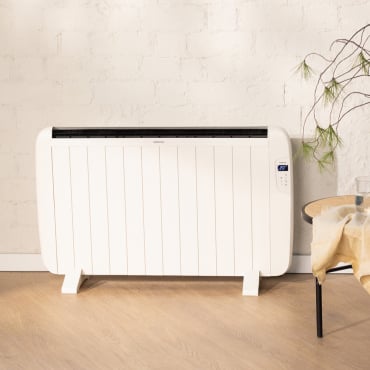 WARM SLIM 2000W - Convecteur Électrique Avec Wifi Blanc. Basse Consommation