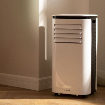 SILKAIR CONNECT PRO - Climatiseur Mobile 4 En 1 WiFi 9000 BTU Avec Pompe À Chaleur Blanc