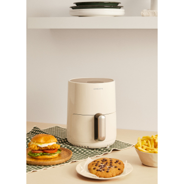 AIR FRYER - Friteuse À Air 1,5 L Blanc Cassé