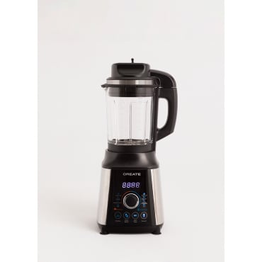 CHEF VACUUM - Frullatore A Caraffa E Riscaldante Con Funzione Sottovuoto Nero