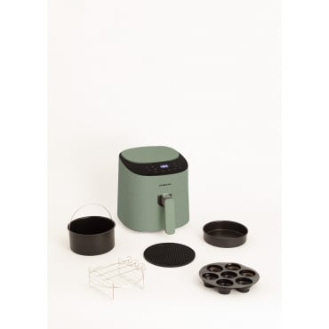 Pack AIR FRYER PRO COMPACT 3.5 L + Accessori Salvia