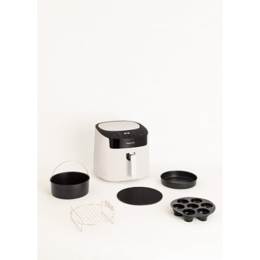 Pack AIR FRYER PRO LARGE 6.2 L + Accessori Bianco Sporco