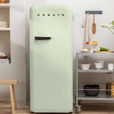 FRIDGE RETRO 281L - Frigorifero In Stile Retrò Verde Pastello