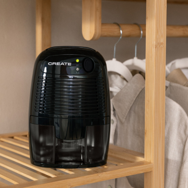 DRYPLUS 500 - Mini Deumidificatore 500 Ml Nero
