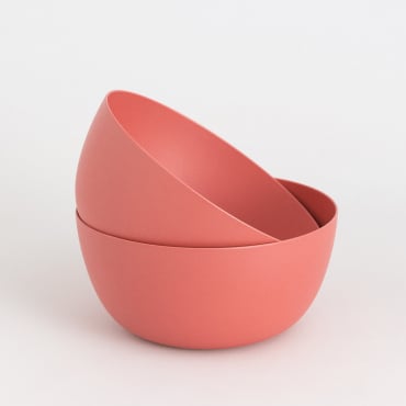 KITCHENWARE OUTDOOR ECO - Set Di 2 Ciotole Piccole Da Esterno Terracotta