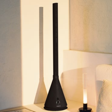 AIR TOWER - Ventilatore A Torre Senza Pale 26W DC Nero