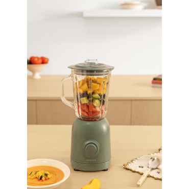 BLENDER PULSE 800 - Frullatore A Caraffa "American Style" 800W Salvia