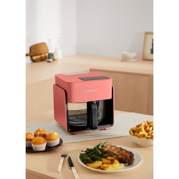 AIR FRYER MIST - Friggitrice Ad Aria Ad Aria In Vetro 4,2 L Con Vaporizzatore Terracotta