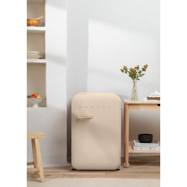 FRIDGE RETRO 107L - Frigorifero In Stile Retrò Oro