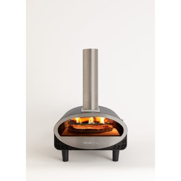 PIZZA MAKER ADVANCE - Forno A Pellet Per Pizze Su Pietra Nero
