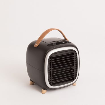 AIR COOLER BOX STUDIO - Mini Ventilatore Da Tavolo Nero Opaco