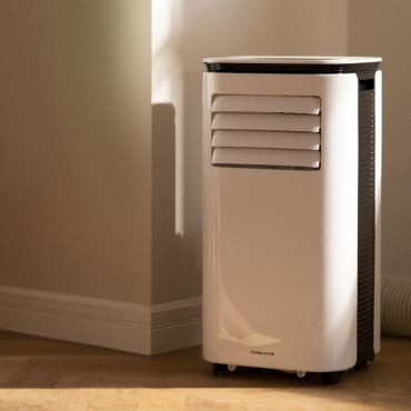 SILKAIR CONNECT PRO - Climatizzatore Portatile 4 In 1 WiFi 9000 BTU Con Pompa Di Calore Bianco