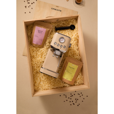COFFEE BOX - Confezione Regalo Con Macchina Da Caffè Espresso + Caffè Exclusive