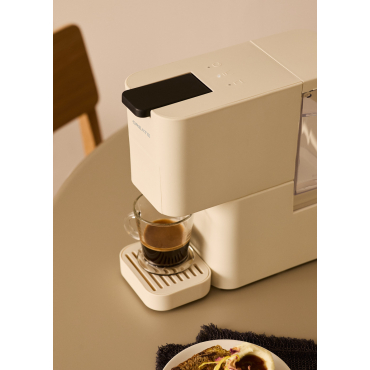 THERA STUDIO - Macchina Da Caffè Multi-capsula Espresso E Caffè Macinato Bianco Sporco