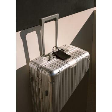 LUGGAGE ALUMINIUM - Valigia Rigida In Alluminio Con Lucchetto TSA E Ruote Multidirezionali Check-in M (45x25.7x66.5cm)