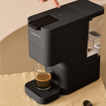 THERA STUDIO - Macchina Da Caffè Multi-capsula Espresso E Caffè Macinato Nero