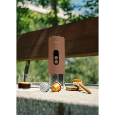 THERA MOVE - Macchina Da Caffè Espresso Portatile 15 bar Per Capsule E Caffè Macinato Moka