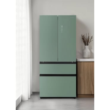 FRIDGE STUDIO FRENCH DOOR PRO 509 - Frigorifero Stile Porta Francese 509L No Frost Con Space Pro E Care+ Salvia