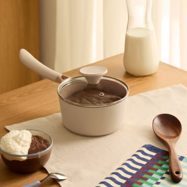 SAUCEPAN STUDIO - Casseruola In Alluminio Pressofuso Con Rivestimento Ceramico Sabbia