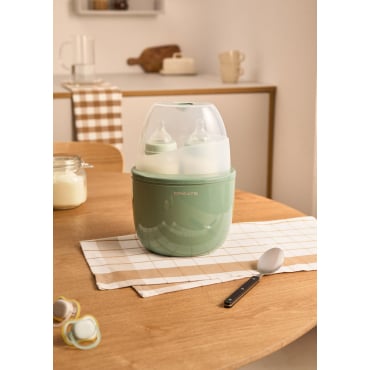 BABY BOTTLE WARMER - Scaldabiberon E Sterilizzatore Con Funzione Di Cottura A Vapore Salvia