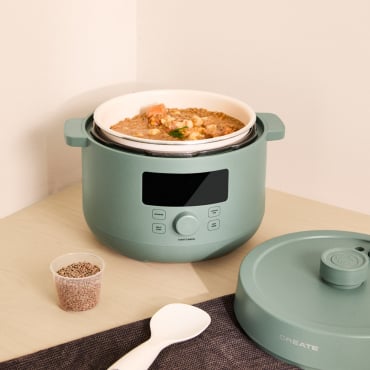 PRESSURE COOKER STUDIO - Pentola A Pressione Elettrica Multifunzionale Programmabile Salvia