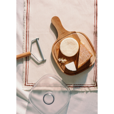 KITCHENWARE ESSENTIALS - Set Kaasschaaf + Kaasstolp Exclusive