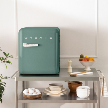 FRIDGE RETRO 48L - Koelkast In Retrostijl Marmer