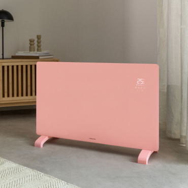 WARM CRYSTAL 2000W - Glazen Stralingsconvector Met Wifi Zonder Wielen