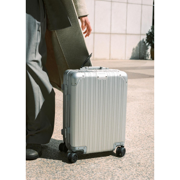 LUGGAGE ALUMINIUM - Harde Aluminium Koffer Met TSA-slot En Multidirectionele Wielen Cabine S (40x23x55cm)