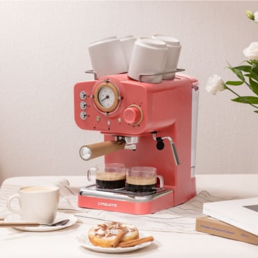 THERA RETRO - Espresso-koffiezetapparaat Terracotta