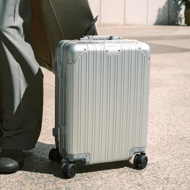 LUGGAGE ALUMINIUM - Harde Aluminium Koffer Met TSA-slot En Multidirectionele Wielen Zilver