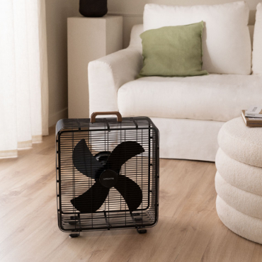 AIR FLOOR BOX - Przemysłowy Wentylator Podłogowy 90W Czarny By CREATE