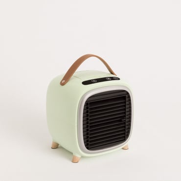 AIR COOLER BOX STUDIO - Miniwentylator Stojacy Pastelowy Zielony By CREATE
