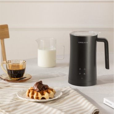 MILK FROTHER STUDIO - Podgrzewacz Spieniacza Do Mleka Czarny By CREATE