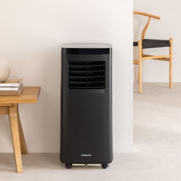SILKAIR HOME 17L - Ar Condicionado Portátil 3 Em 1 7000BTU Negro By CREATE