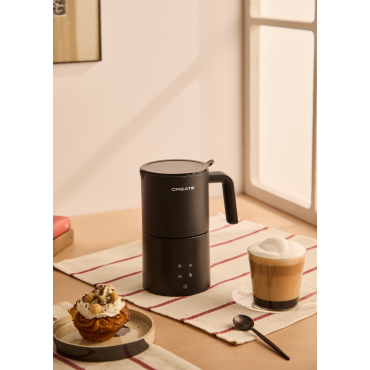 MILK FROTHER STUDIO PRO - Espumador E Aquecedor De Leite Apto Para Máquina De Lavar Loiça Negro By CREATE